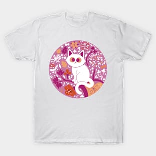 Lesbian Pride Cat T-Shirt